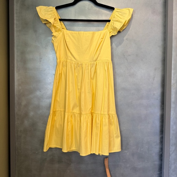 Reformation Jeune Dress Zest - Size 4 - Picture 4 of 7